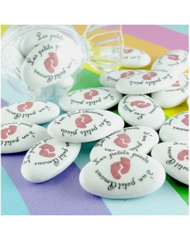 Dessin Baptême Naissance "Petits Pieds"