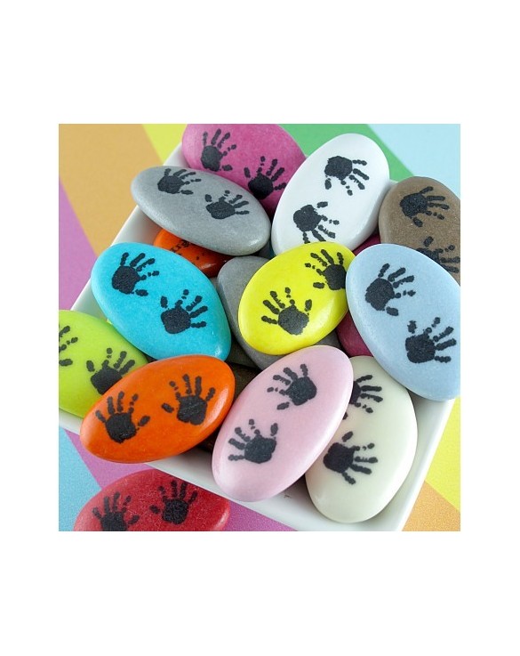 Dessin Baptême Naissance "Petites Mains"