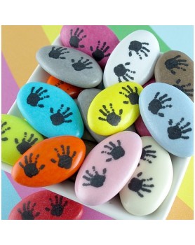 Dessin Baptême Naissance "Petites Mains"