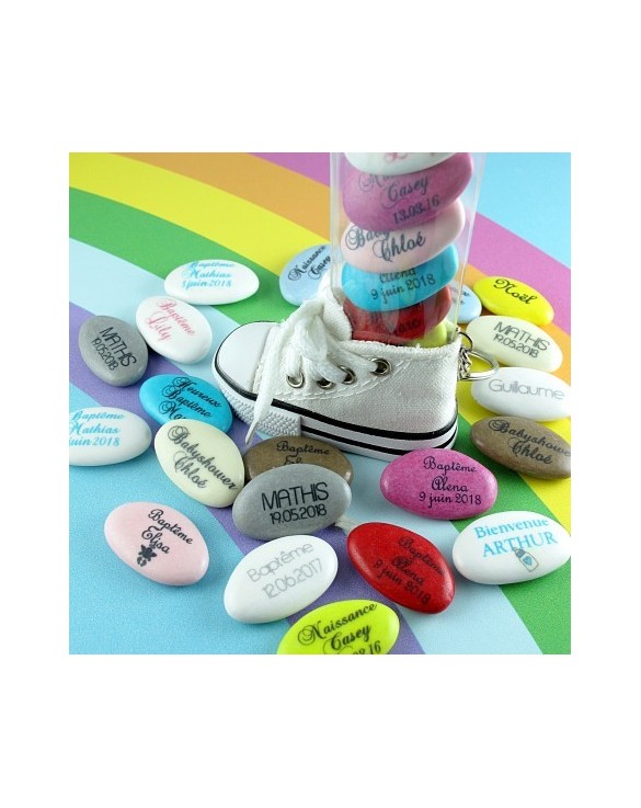 Dragées Baptême Chocolat Personnalisées TEXTE