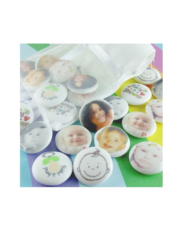 Palet Chocolat Baptême Personnalisés Photo