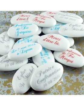 Dragées Communion chocolat Personnalisées TEXTE TEXTE
