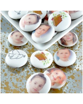 Palets Chocolat Communion Personnalisés photo