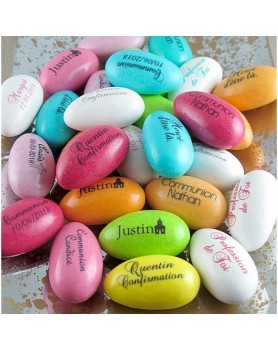 Caramels personnalisés COMMUNION TEXTE