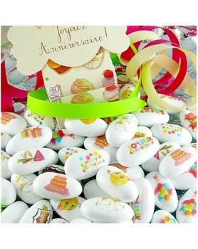 THEME ANNIVERSAIRE SUR GUIMAUVE