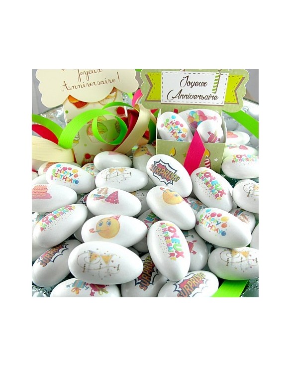 THEME ANNIVERSAIRE SUR CARAMEL