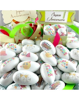 THEME ANNIVERSAIRE SUR CARAMEL