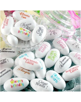 GUIMAUVES ANNIVERSAIRE PERSONNALISEES