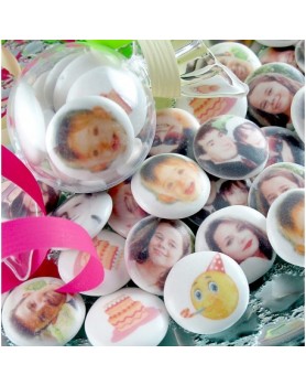 Palets Anniversaire chocolat Personnalisés photo