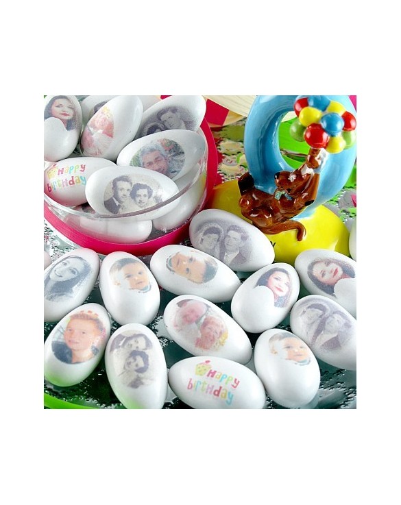 Caramels personnalisés Anniversaire PHOTO