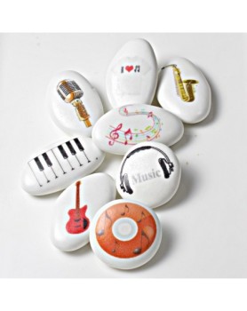 Dragées illustrées "Musique"