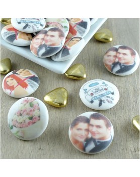 Palet Chocolat Mariage Personnalisés Photo