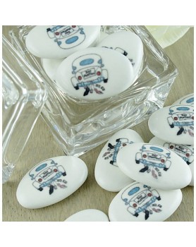 Dragées Mariage "voiture des mariés"'