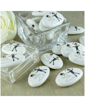 Dragées Mariage "Mariés"