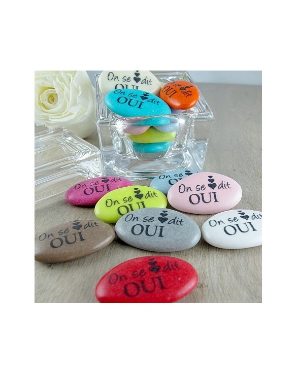 Dragées Mariage "On se dit oui"