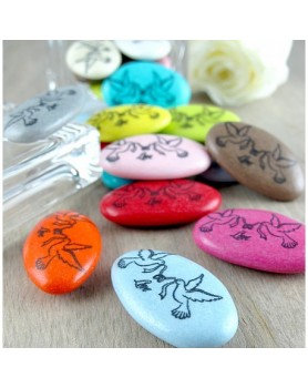 Dragées Mariage "colombes"