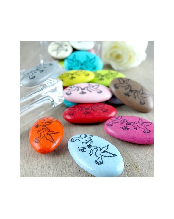 Dragées Mariage "colombes"