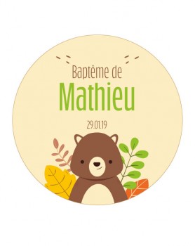 Stickers Baptême 5