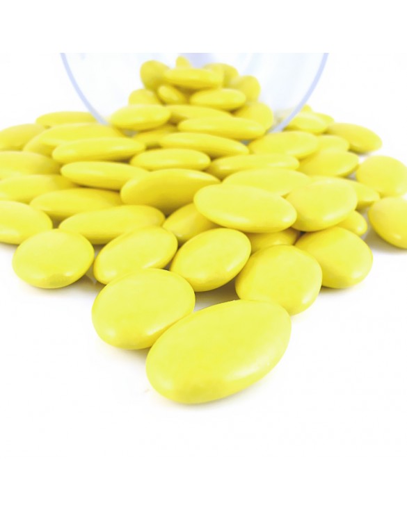 DRAGEES CHOCOLAT 70 % JAUNE