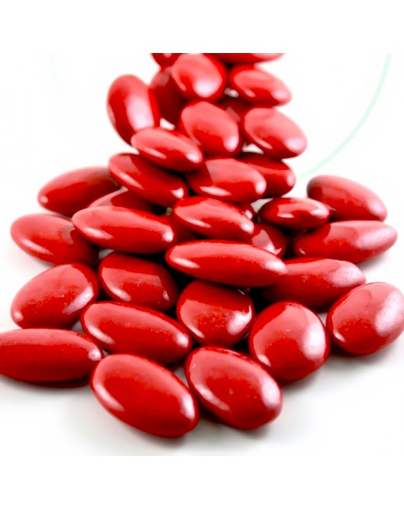 Dragées Chocolat 70% Rouge