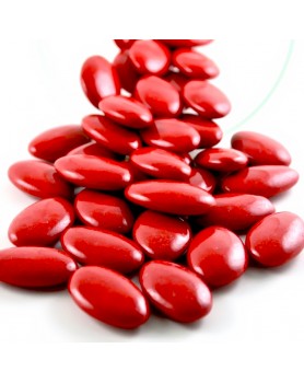Dragées Chocolat 70% Rouge