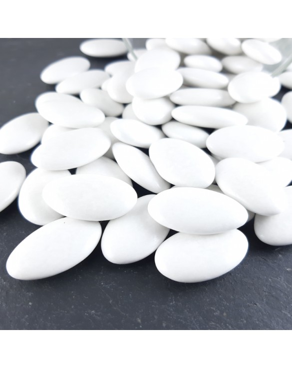 Dragées Chocolat 70% Blanches