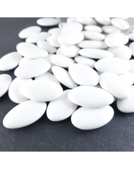 Dragées Chocolat 70% Blanches