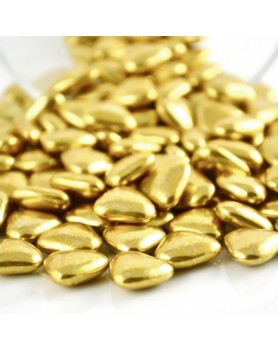 Mini coeur chocolat Or