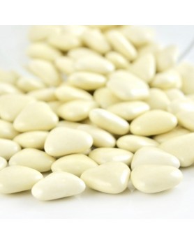 Mini coeurs chocolat 70 % Ivoire