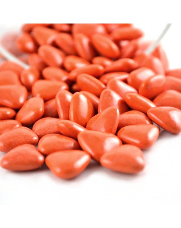 Mini coeur chocolat 70 % Mandarine