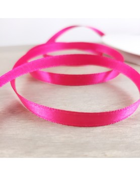 Ruban satin fushia
