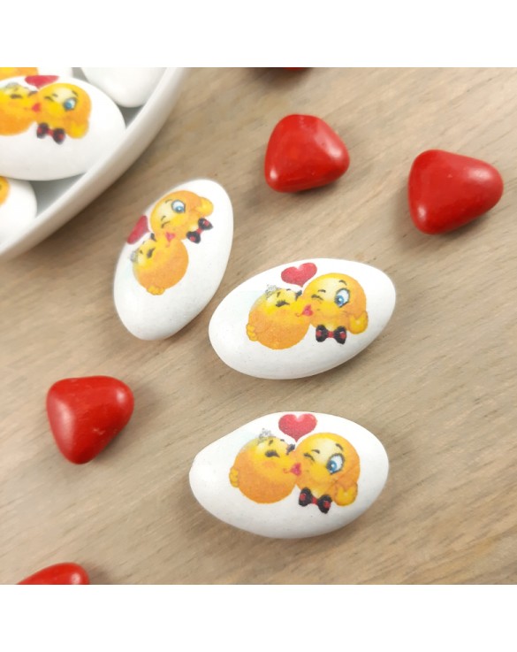 Dragées Mariage Smiley