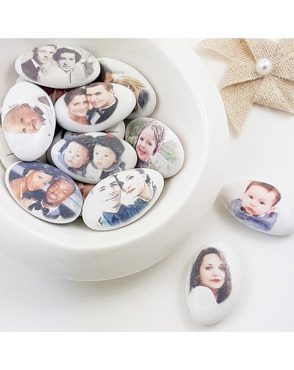 Dragée Chocolat Personnalisée Photo simple