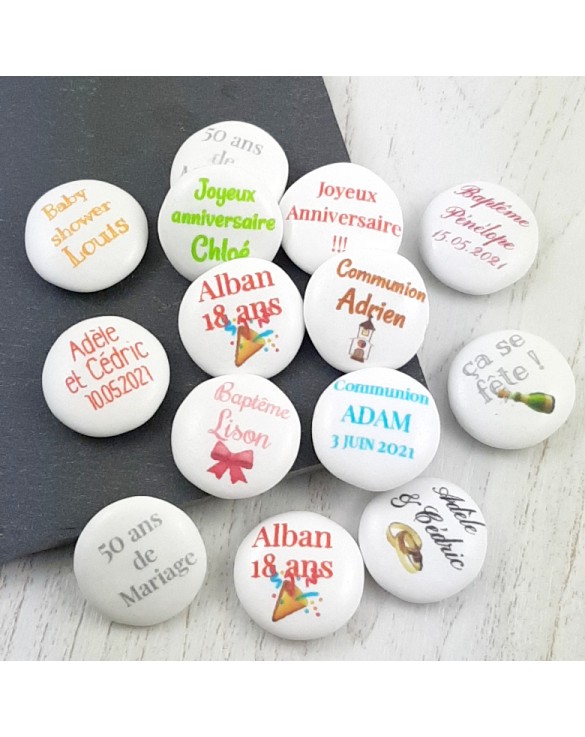 PALETS CHOCOLAT Personnalisés TEXTE