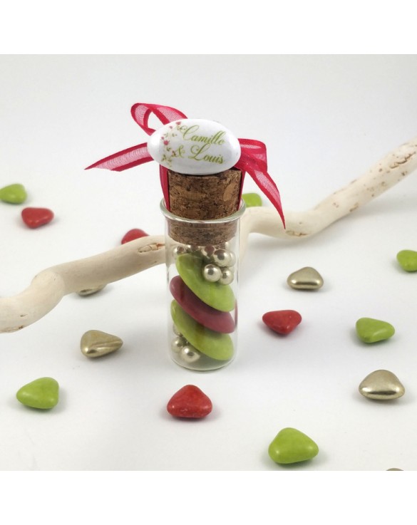 Eprouvette verre 6 cm