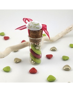 Eprouvette verre 6 cm