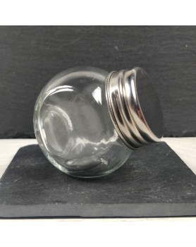 Mini bonbonnière couvercle métal